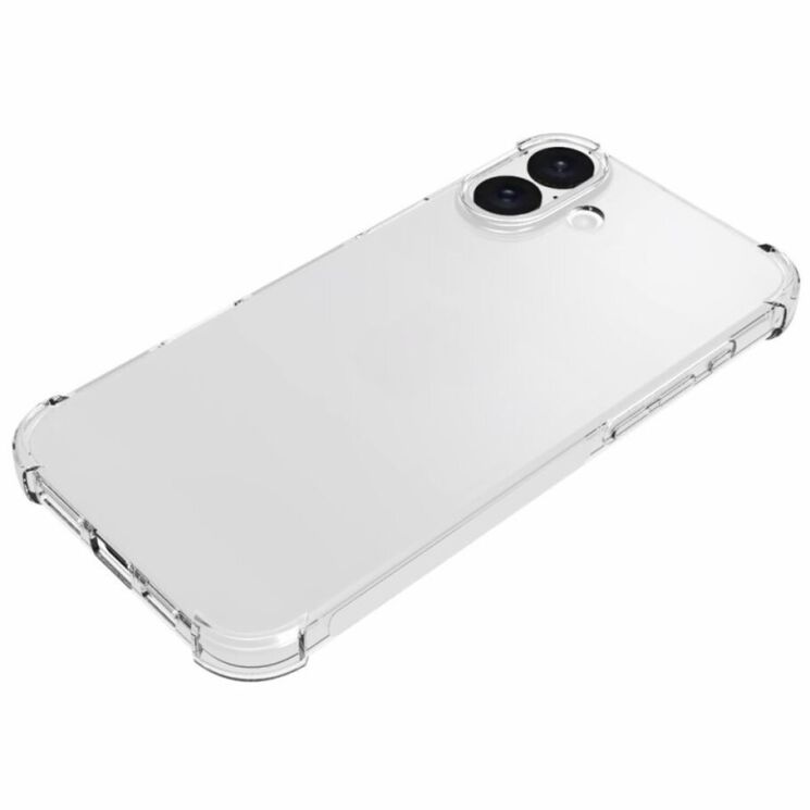 Защитный чехол UniCase AirBag для Apple iPhone 16 Plus - Transparent: фото 4 из 5
