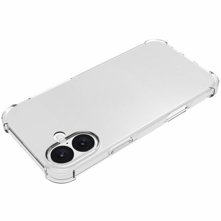 Защитный чехол UniCase AirBag для Apple iPhone 16 Plus - Transparent: фото 3 из 5