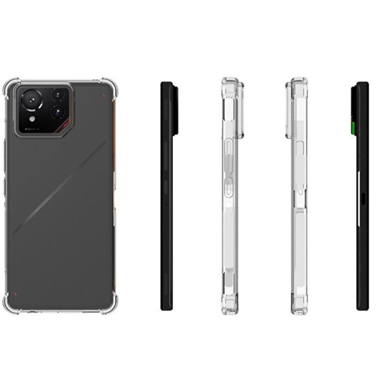 Защитный чехол UniCase AirBag для ASUS ROG Phone 9 Pro - Transparent: фото 5 из 5