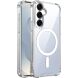 Защитный чехол UniCase AirBag Flow MagSafe для Samsung Galaxy S25 (S931) / Galaxy S24 (S921) - Transparent (375380T). Фото 1 из 14