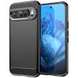 Захисний чохол UniCase Carbon для Google Pixel 9 / 9 Pro - Black (360009B)