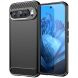 Защитный чехол UniCase Carbon для Google Pixel 9 / 9 Pro - Black (360009B). Фото 1 из 8