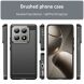 Захисний чохол UniCase Carbon для Xiaomi 14T / 14T Pro - Red (365742R). Фото 3 з 11