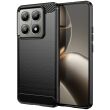 Защитный чехол UniCase Carbon для Xiaomi 14T / 14T Pro - Black (365742B)