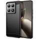 Защитный чехол UniCase Carbon для Xiaomi 14T / 14T Pro - Black (365742B). Фото 1 из 11