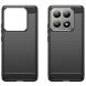 Защитный чехол UniCase Carbon для Xiaomi 14T / 14T Pro - Black (365742B). Фото 2 из 11