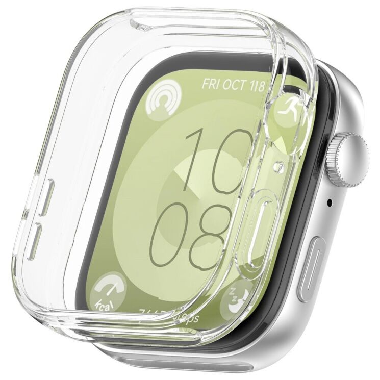 Захисний чохол UniCase Clear Cover для Huawei Watch Fit 3 - Transparent: фото 1 з 7