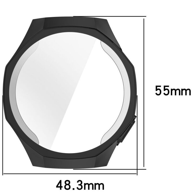 Захисний чохол UniCase Crystal Cover для Huawei Watch GT 5 Pro (46mm) - Transparent: фото 7 з 7