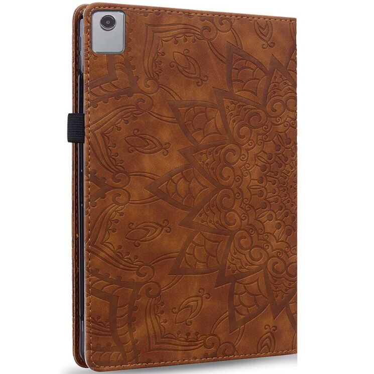 Захисний чохол UniCase Flower для Lenovo Tab K11 Gen 2 - Brown: фото 4 з 5