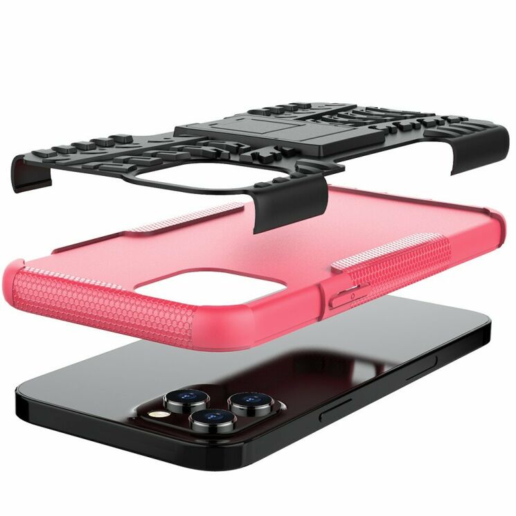 Защитный чехол UniCase Hybrid X для Apple iPhone 12 Pro Max - Rose: фото 5 из 8