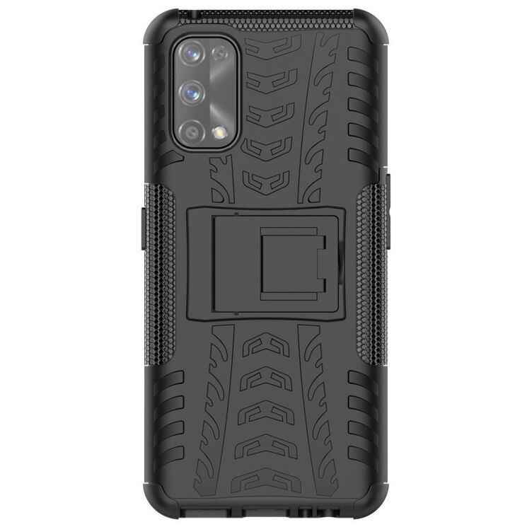 Защитный чехол UniCase Hybrid X для Realme 7 Pro - Black: фото 3 из 17