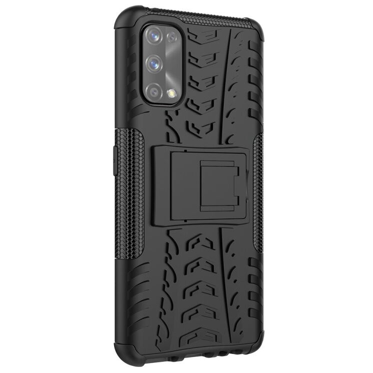 Защитный чехол UniCase Hybrid X для Realme 7 Pro - Black: фото 8 из 17