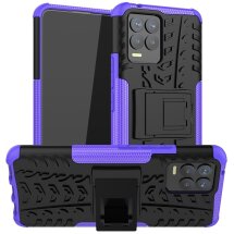 Захисний чохол UniCase Hybrid X для Realme 8 / 8 Pro - Purple: фото 1 з 11