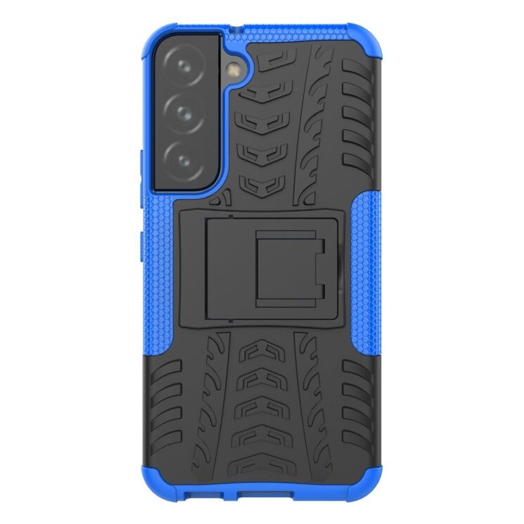 Защитный чехол UniCase Hybrid X для Samsung Galaxy S22 - Blue: фото 3 из 14