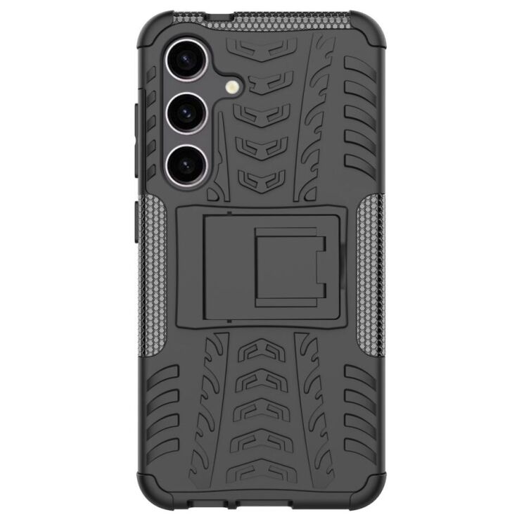 Защитный чехол UniCase Hybrid X для Samsung Galaxy S24 Plus - Black: фото 2 из 16