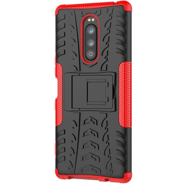 Протиударний чохол UniCase Hybrid X для Sony Xperia 1 - Red: фото 5 з 11