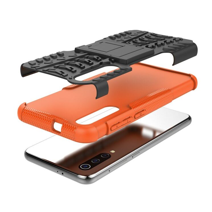 Противоударный чехол UniCase Hybrid X для Xiaomi Mi 9 SE (Special Edition) - Orange: фото 5 из 8