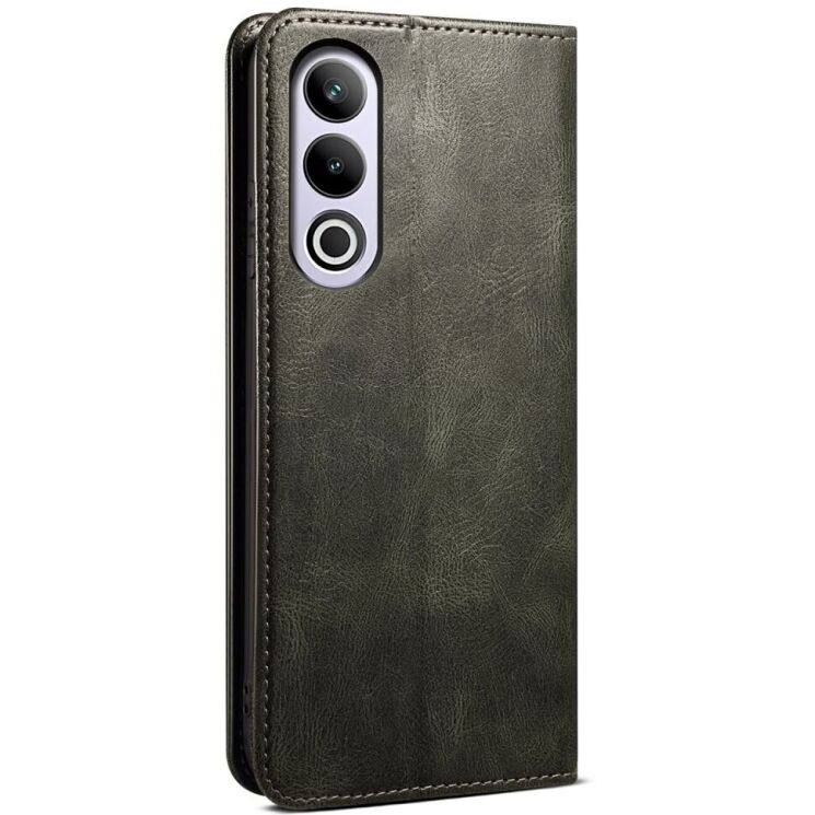 Защитный чехол UniCase Leather Wallet для OnePlus Ace 3V - Green: фото 6 из 6