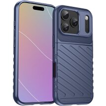 Захисний чохол UniCase Twill Soft для iPhone 18 Pro / 17 Pro - Blue: фото 1 з 8