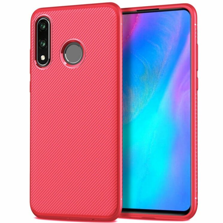 Защитный чехол UniCase Twill Soft для Xiaomi Mi Play - Red: фото 4 из 9