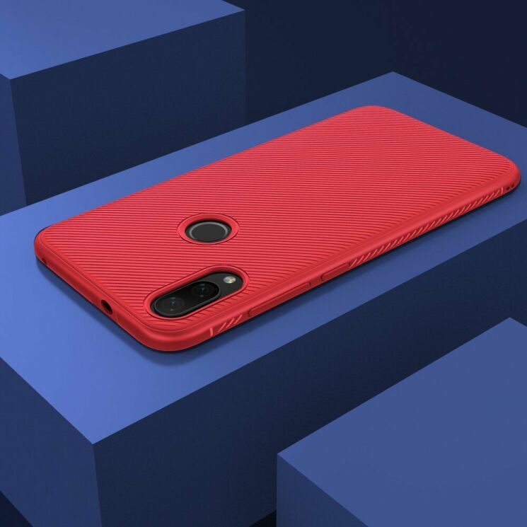 Защитный чехол UniCase Twill Soft для Xiaomi Mi Play - Red: фото 8 из 9