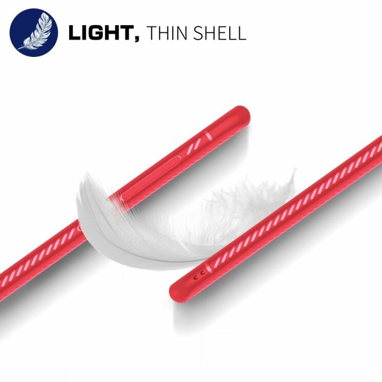 Защитный чехол UniCase Twill Soft для Xiaomi Mi Play - Red: фото 9 из 9