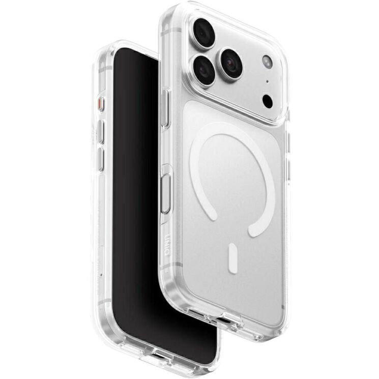 Защитный чехол UNIQ Clario MagSafe для iPhone 18 Pro (UNIQ-IP6.3P(2026)-CLARMLCLR) - Transparent: фото 1 из 11