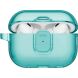 Защитный чехол UNIQ Glase Pro для AirPods Pro 3 (UNIQ-AIRPODSPRO3-GLSPTEAL) - Turquoise (390173C). Фото 3 из 11