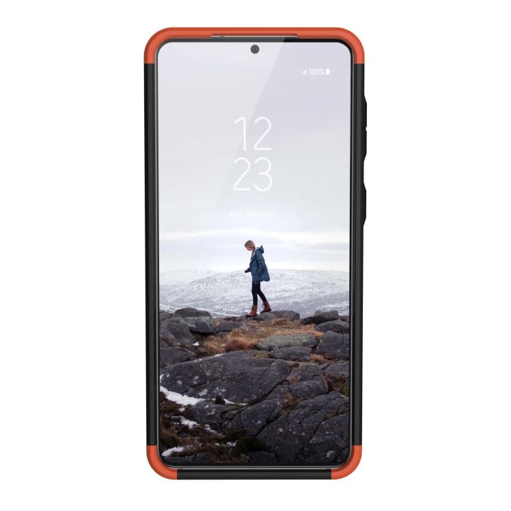 Захисний чохол URBAN ARMOR GEAR (UAG) Civilian для Samsung Galaxy S21 Plus (G996) - Olive: фото 4 з 5