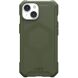 Защитный чехол URBAN ARMOR GEAR (UAG) Essential Armor MagSafe для Apple iPhone 15 - Olive Drab (339916O). Фото 1 из 10