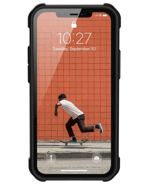 Защитный чехол URBAN ARMOR GEAR (UAG) Metropolis LT Series для Apple iPhone 12 mini - FIBR Black: фото 4 из 8