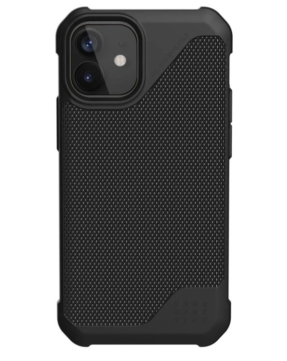 Защитный чехол URBAN ARMOR GEAR (UAG) Metropolis LT Series для Apple iPhone 12 mini - FIBR Black: фото 1 из 8