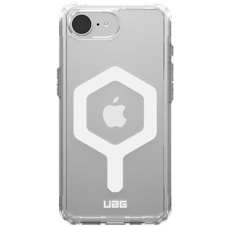 Захисний чохол URBAN ARMOR GEAR (UAG) Plyo Magsafe для Apple iPhone 16e (114501114341) - Ice / White: фото 1 з 7