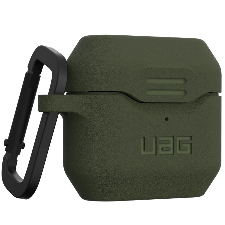 Защитный чехол URBAN ARMOR GEAR (UAG) Standard Issue Silicone для Apple AirPods 3 - Olive: фото 4 из 9