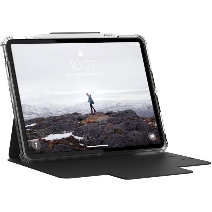 Защитный чехол URBAN ARMOR GEAR (UAG) [U] Lucent Series (FT) для Apple iPad Pro 12.9 (2020/2021/2022) 12294N314043 - Black: фото 6 из 20