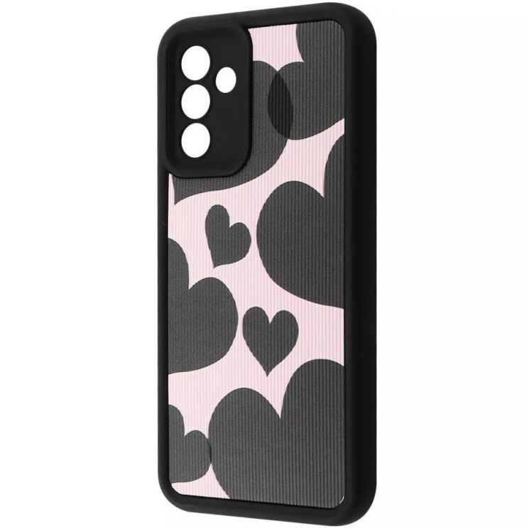 Защитный чехол WAVE Artfull Case для Samsung Galaxy A36 (A366) / A56 (A566) - Black Hearts: фото 1 из 3