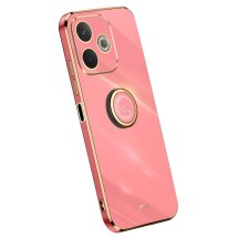 Защитный чехол XINLI Porcelain Magnetic для OPPO A5 Pro (4G/5G) - Red: фото 1 из 7