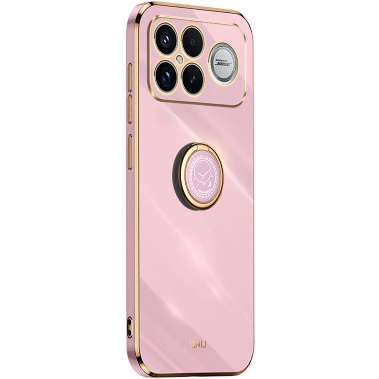 Защитный чехол XINLI Porcelain Ring для Xiaomi Poco F8 Ultra - Purple: фото 1 из 7