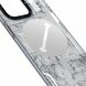Захисний чохол YOUNGKIT Futuristic Circuit Magsafe для Apple iPhone 15 Plus - White (329497W). Фото 3 з 8