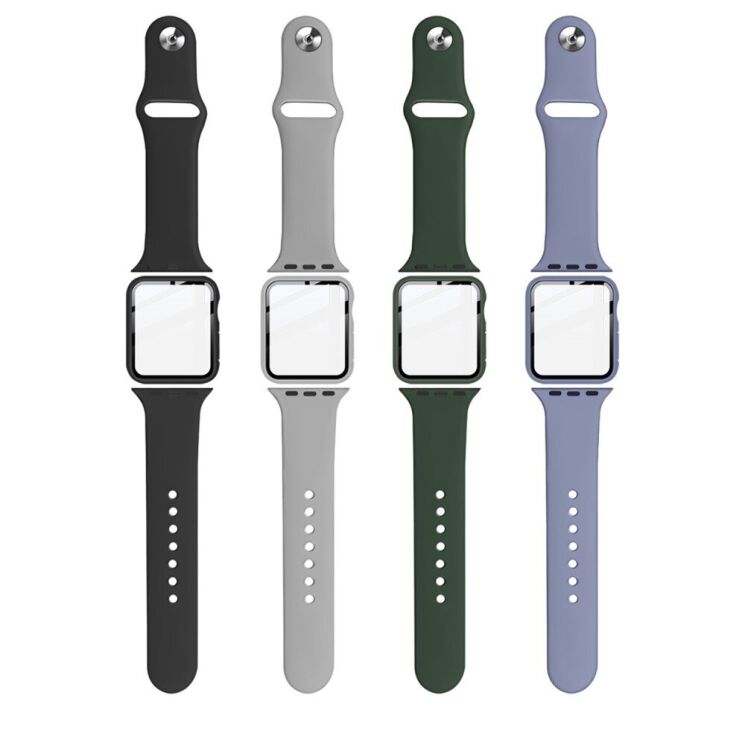 Захисний комплект IMAK Watch Strap + Case для Apple Watch 40 mm - Dark Green (251852DG) Захисний комплект IMAK Watch Strap + Case для Apple Watch 40 mm - Dark Green: фото 14 з 14