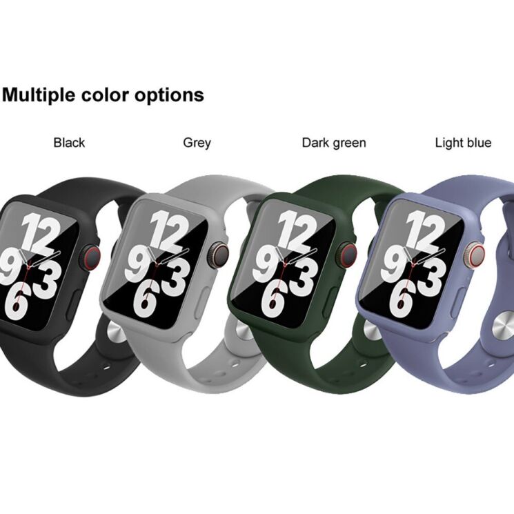 Захисний комплект IMAK Watch Strap + Case для Apple Watch 40 mm - Dark Green (251852DG) Захисний комплект IMAK Watch Strap + Case для Apple Watch 40 mm - Dark Green: фото 9 з 14