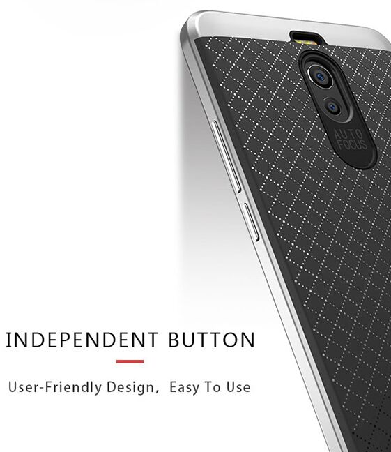 Защитный чехол IPAKY Hybrid для Meizu M6 Note - Grey: фото 7 из 10