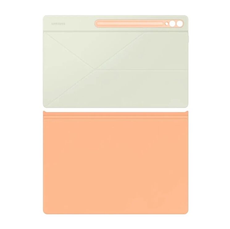 Оригинальный чехол Smart Book Cover для Samsung Galaxy Tab S9 Ultra / Tab S10 Ultra (X910/916/920/926) EF-BX910POEGWW - Orange: фото 2 из 7