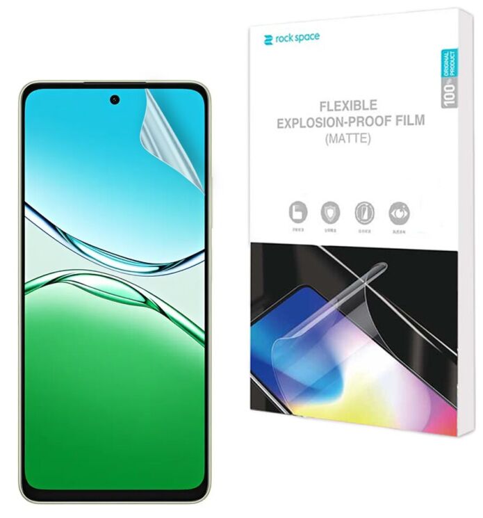Антиблікова плівка на екран RockSpace Explosion-Proof Matte для Oppo A5 Pro (4G/5G): фото 1 з 8