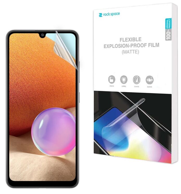 Антиблікова плівка на екран RockSpace Explosion-Proof Matte для Samsung Galaxy A32 (А325) - Matte: фото 1 з 9