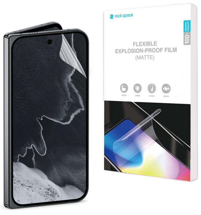 Антибликовая пленка на внешний экран RockSpace Explosion-Proof Matte OD для Google Pixel 11 Pro Fold: фото 1 из 8
