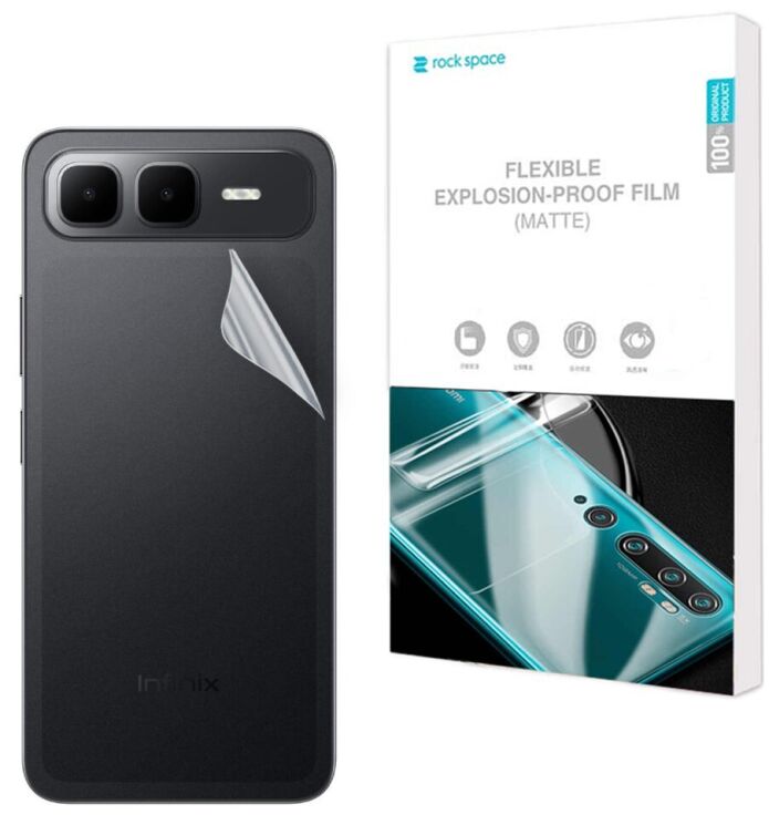 Антиблікова плівка на задню панель RockSpace Explosion-Proof Matte для Infinix Smart 10 Plus: фото 1 з 9