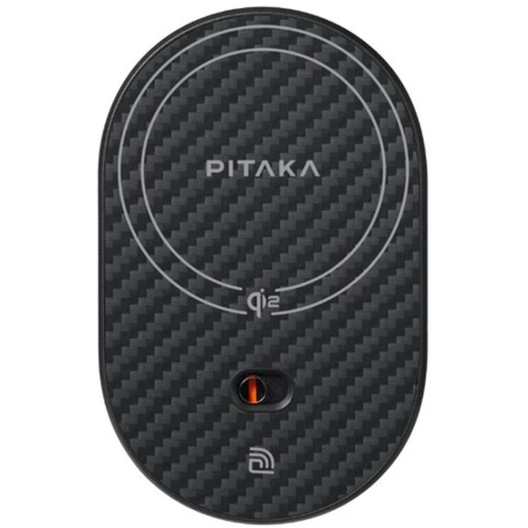 Автомобильный держатель Pitaka MagEZ Car Mount Pro 2 Qi2 (CM2402N) - Black: фото 2 из 13