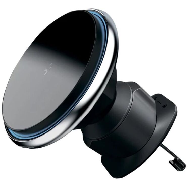 Автомобільний тримач з бездротовою зарядкою Proove Magic Circle 15W - Silver (982129S) Автомобільний тримач з бездротовою зарядкою Proove Magic Circle 15W - Silver: фото 1 з 8