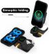 Бездротовий зарядний пристрій AULUMU M01 Charging Station 4 in 1 - Black (958323B). Фото 9 з 13